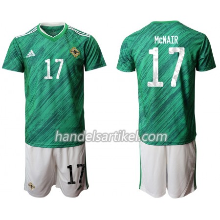 Nordirland Paddy McNair 17 Kinder Heim Trikotsatz 2020 Kurzarm (+ Kurze Hosen)